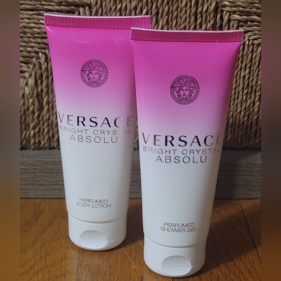 Versace Other - VERSACE Bright Crystal Absolu Shower Gel & Body Lotion Set